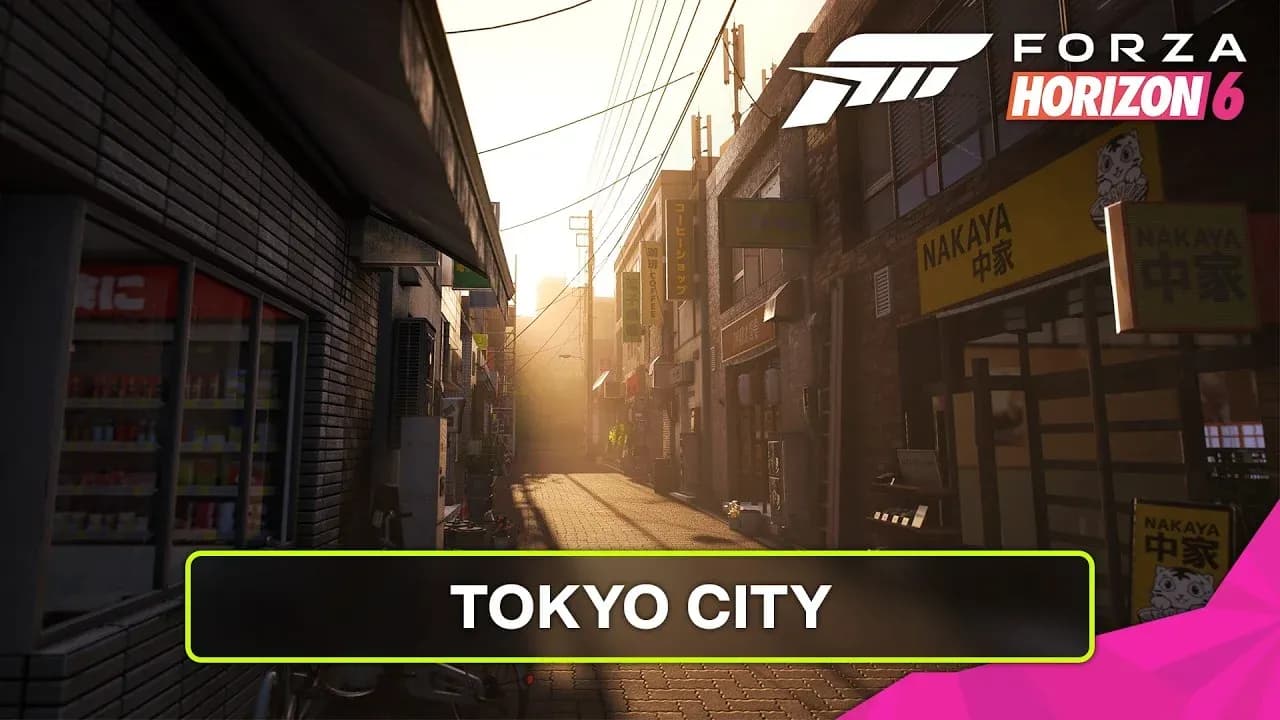 Calles de Tokio en Forza Horizon 6