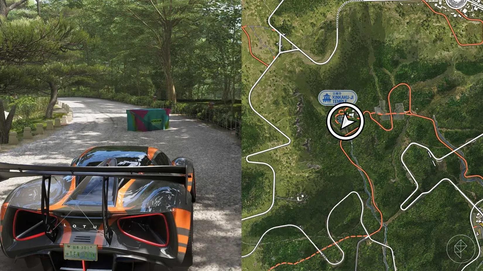Treasure hunt location in Forza Horizon 6