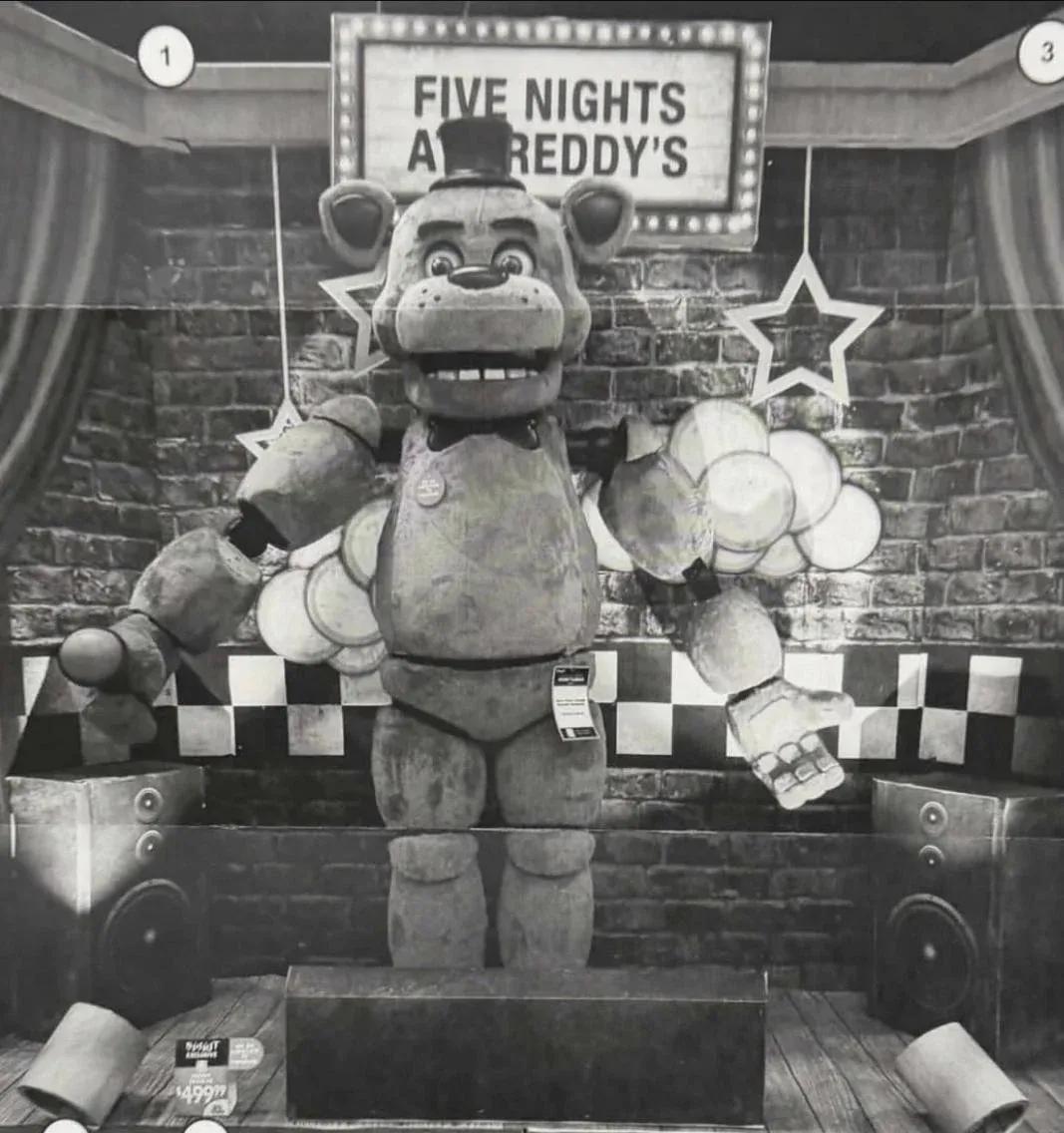 Spirit Halloween Freddy Fazbear animatronic HQ look! : r/fivenightsatfreddys