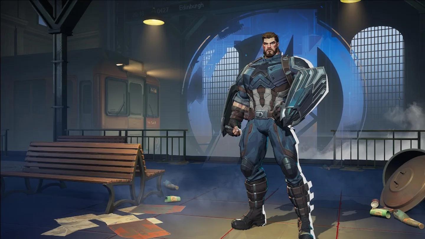 Стелс-костюм Captain America Steve Rogers в гардеробе Marvel Rivals