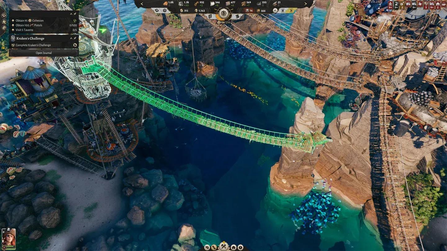 Building chain layout overview