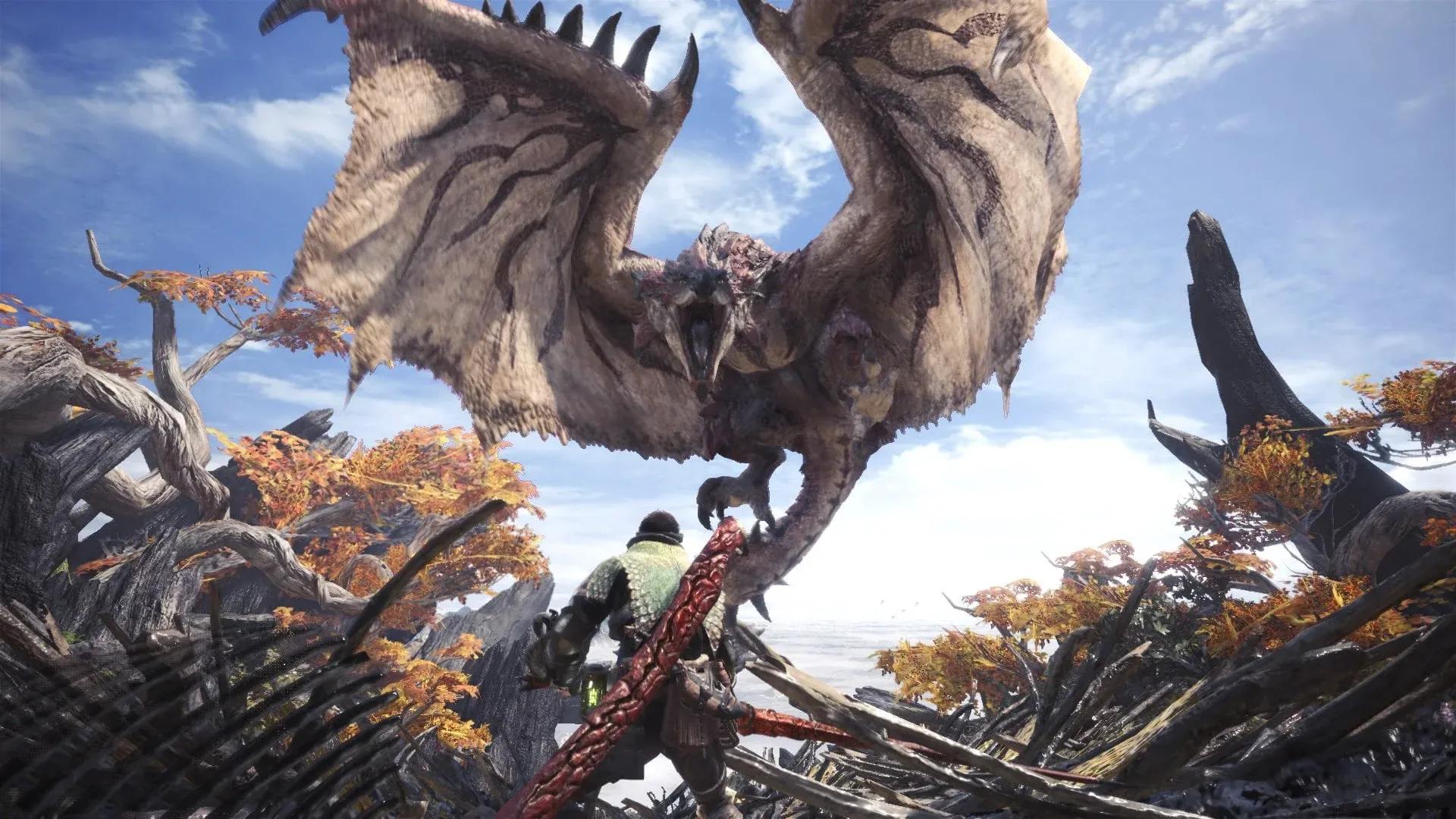 Screenshot] Monster Hunter World | This looks like the game cover but it's  actual gameplay : r/PS4