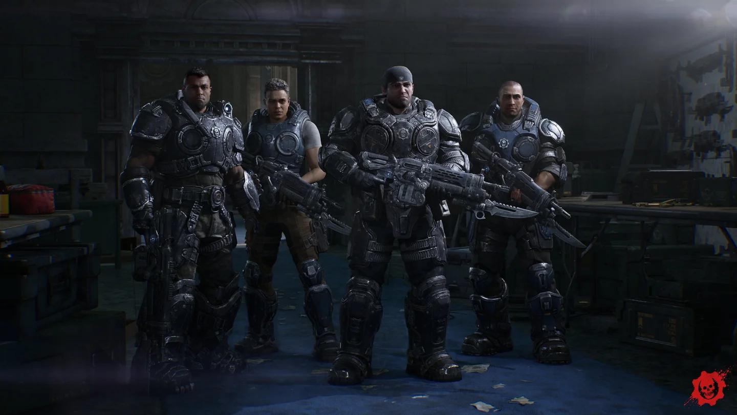 Menú multijugador de Gears of War: E-Day con Horde Siege seleccionado