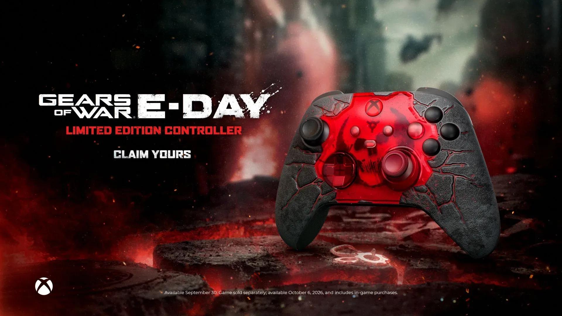 Prepare for Emergence Day with the Gears of War: E-Day Limited Edition XBOX Wireless Controllers - XBOX Wire