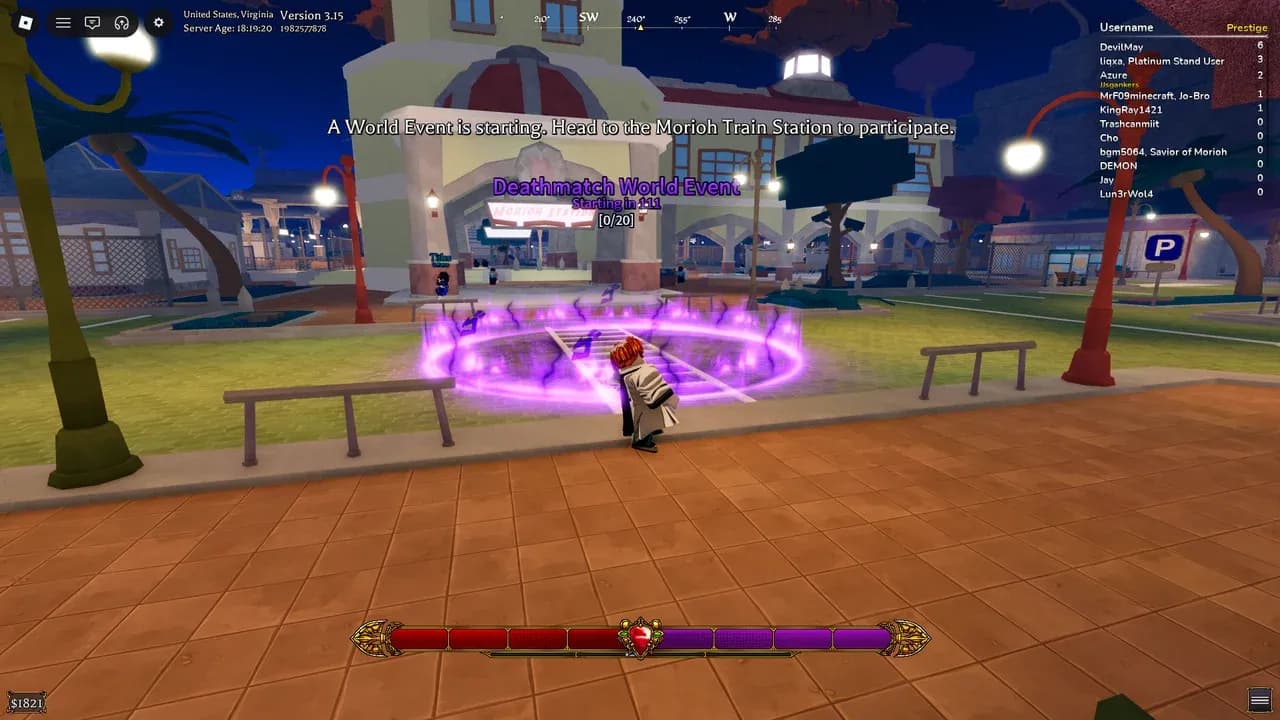 Prestige Master Rin location
