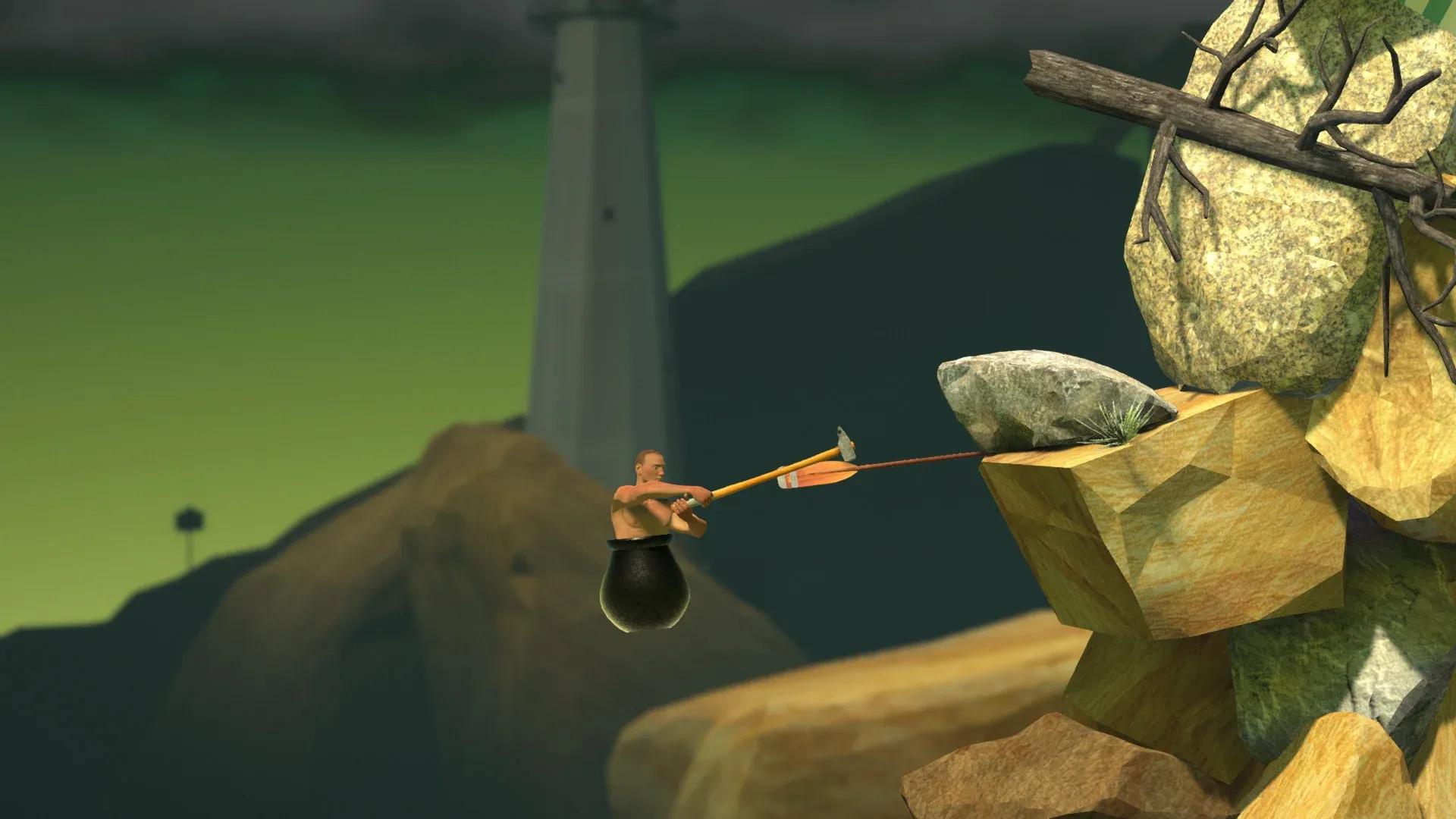 Getting Over It with Bennett Foddy Screenshot 1
