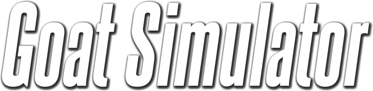 Goat Simulator Logo