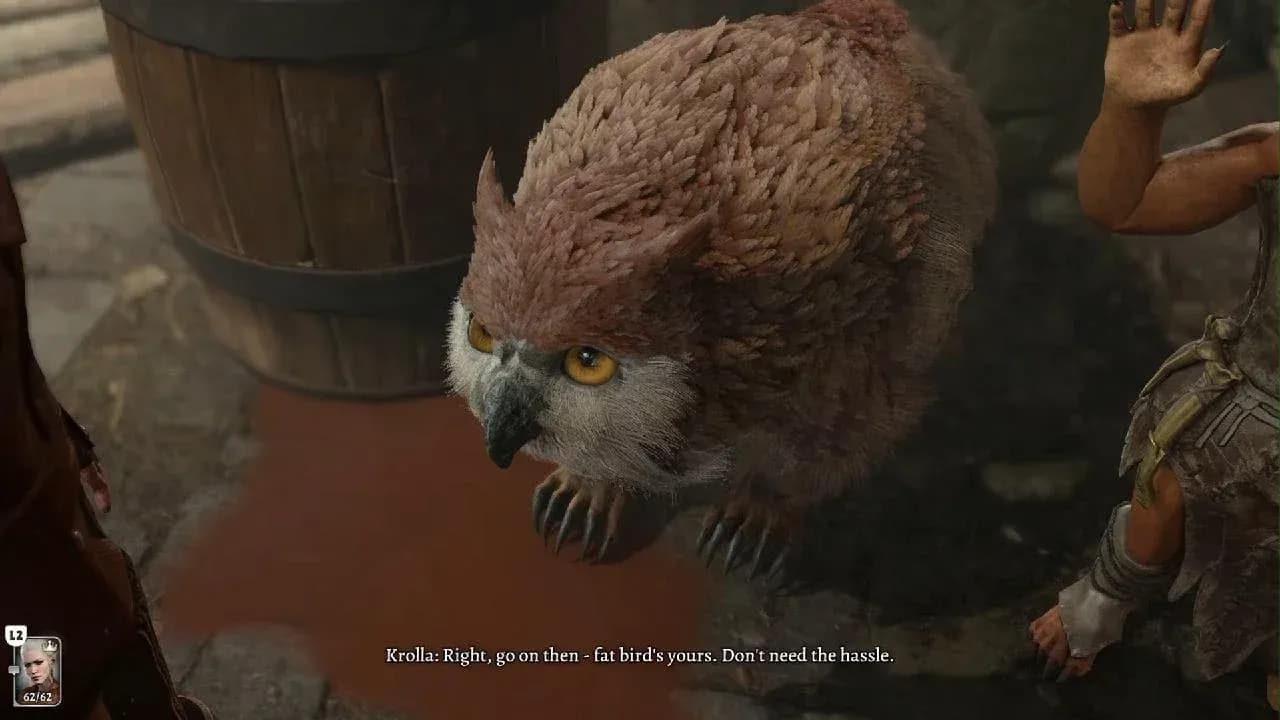 Cub held captive at Goblin Camp