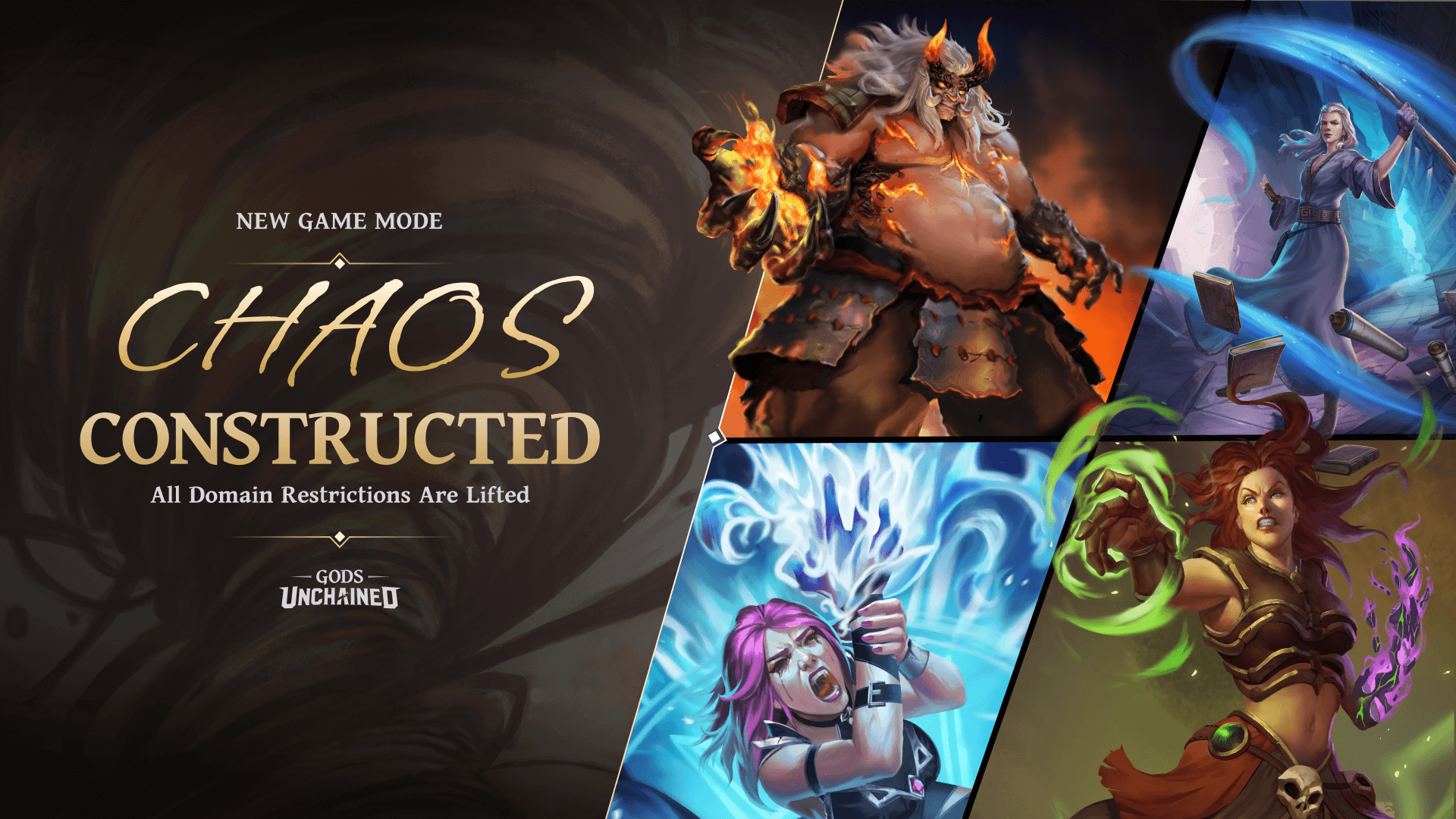 Gods Unchained 推出全新遊戲模式：Chaos Constructed image