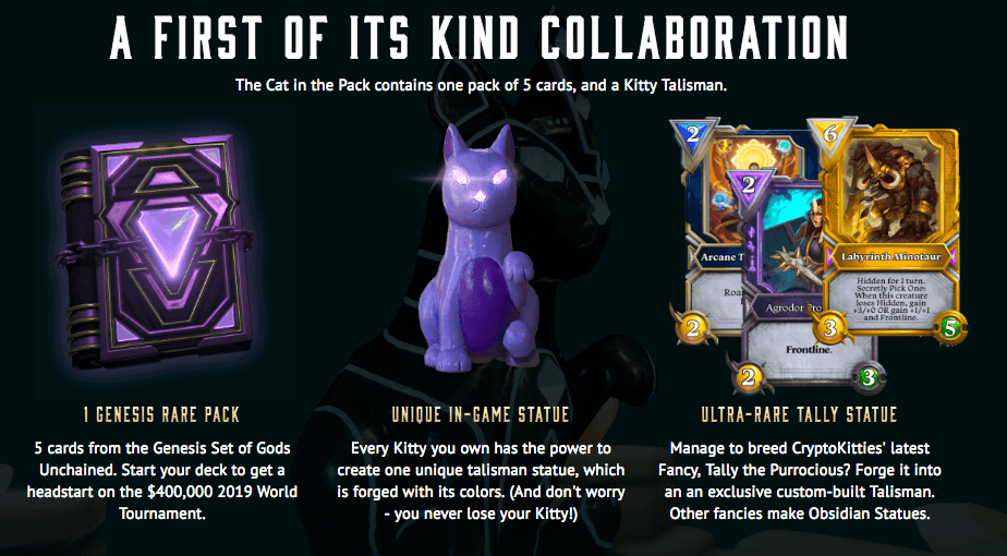 gods unchained cryptokitties