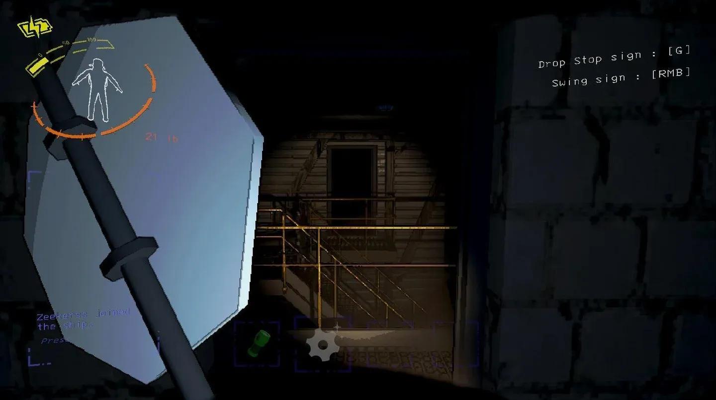 First person cooperative exploration in Lethal Company