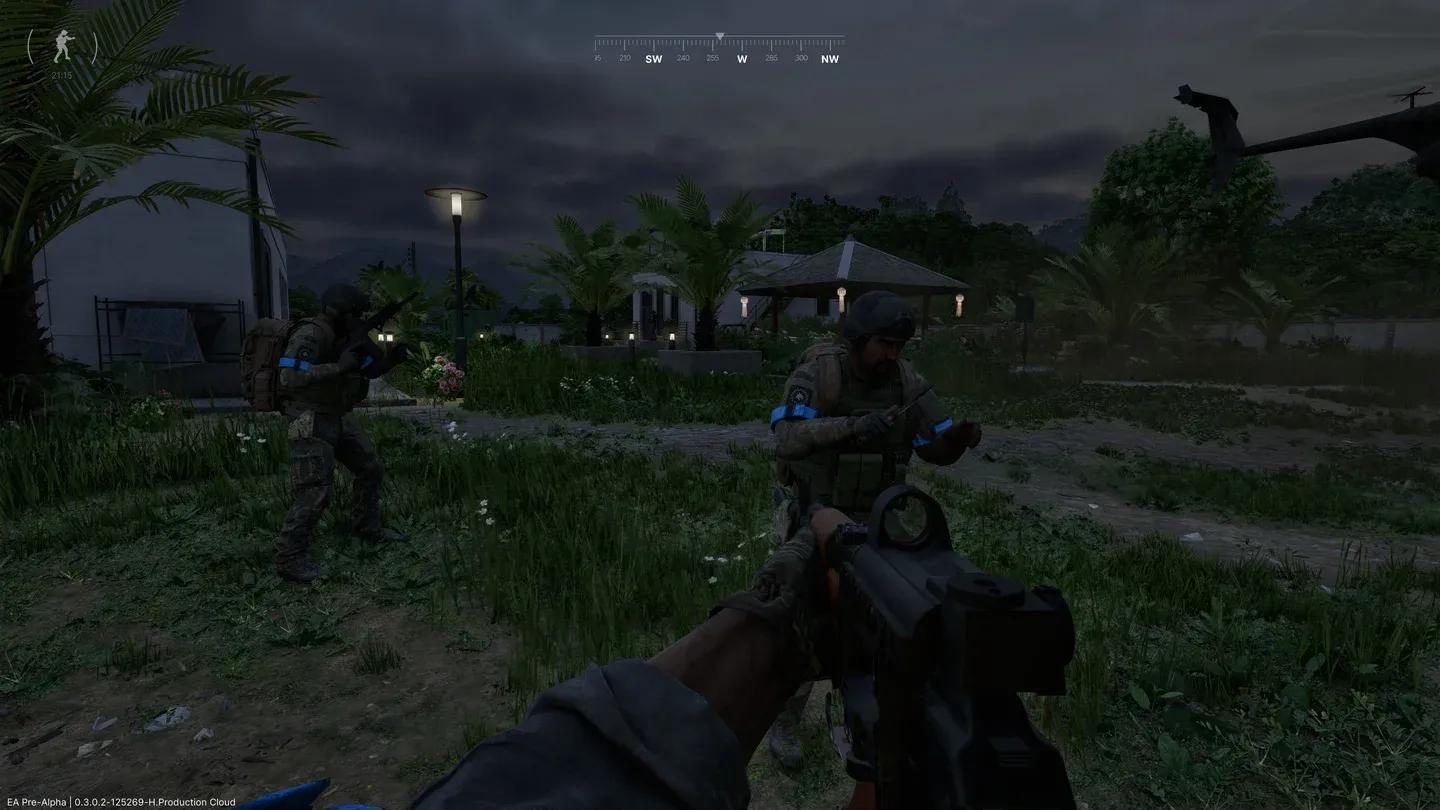 Night ops after cutting compound power