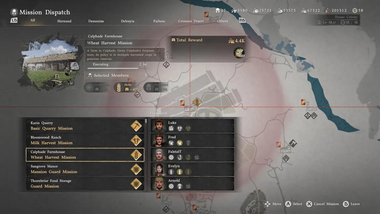 Gorthak dispatch crafting options