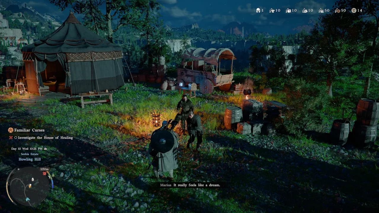 Uninvited Guest quest location