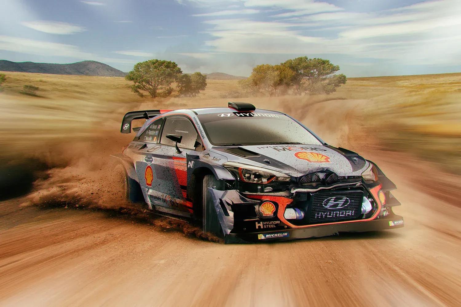 Marc W Bass - Crashed WRC Hyundai Rally ...