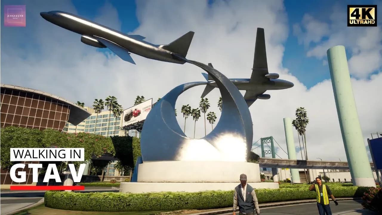 GTA 5 Flights V 모드: Los Santos에 실제 항공 여행 기능 추가