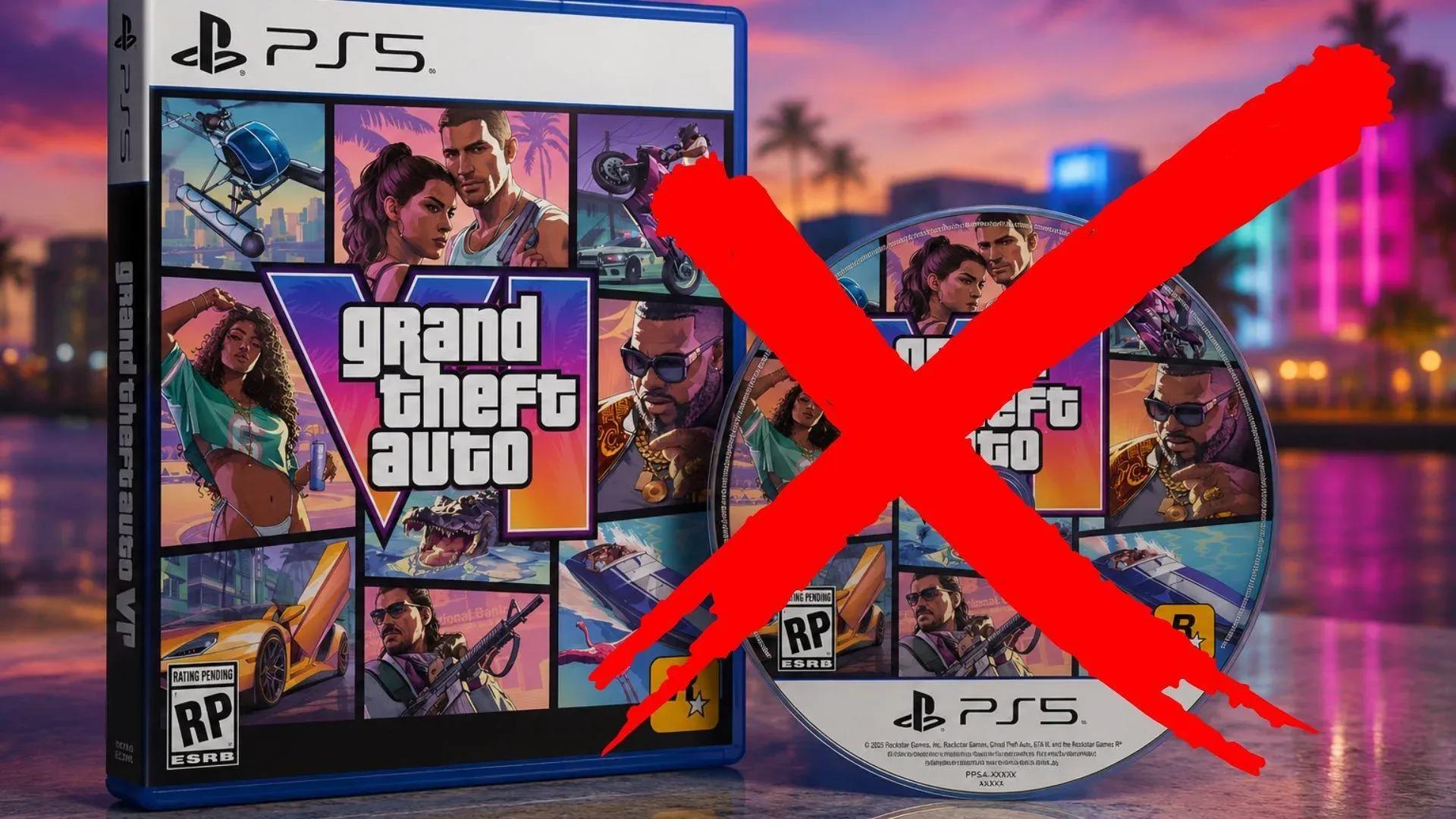 GTA 6式“盒装代码”或将取代实体光盘，成为行业新标准 image