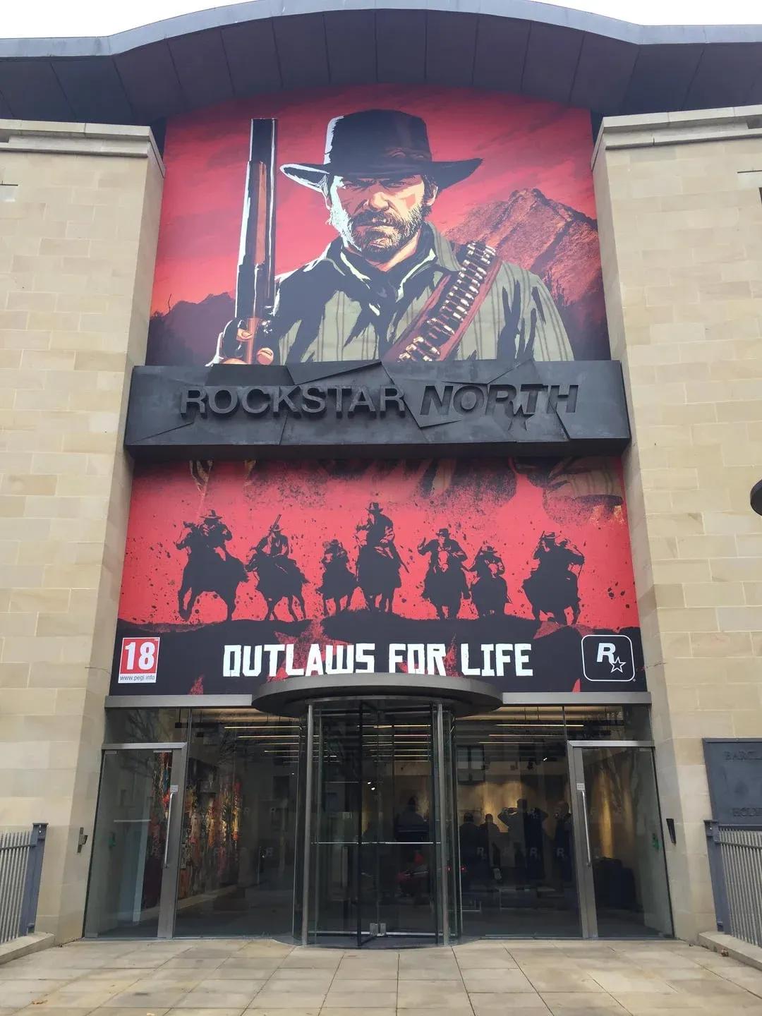 Rockstar's offices in Edinburgh look ...