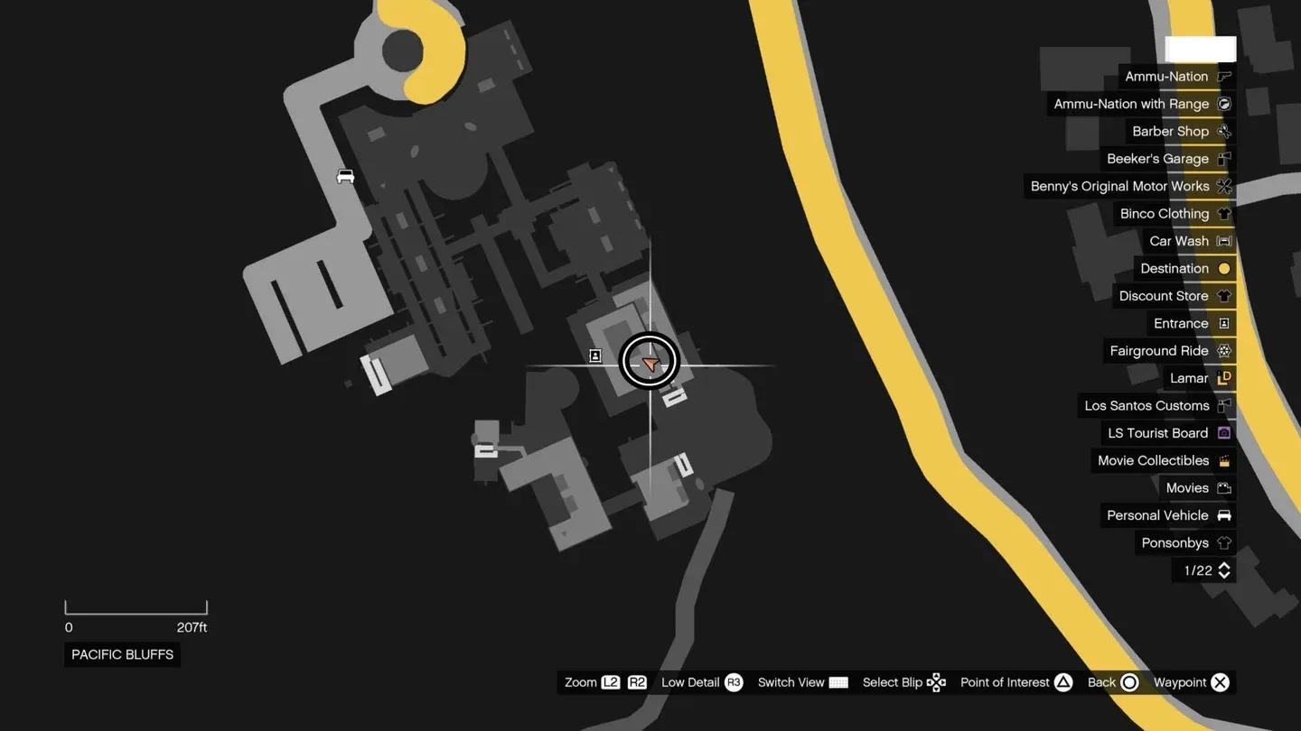 Security office map location