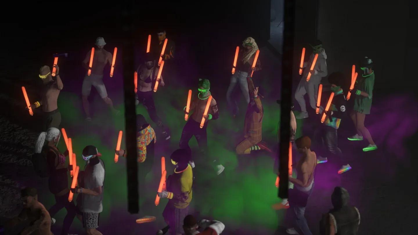 The crowd at Boiler Room Los Santos