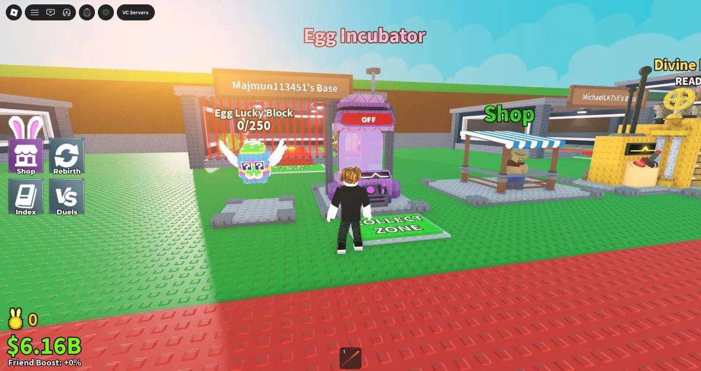 Egg Hunt island layout