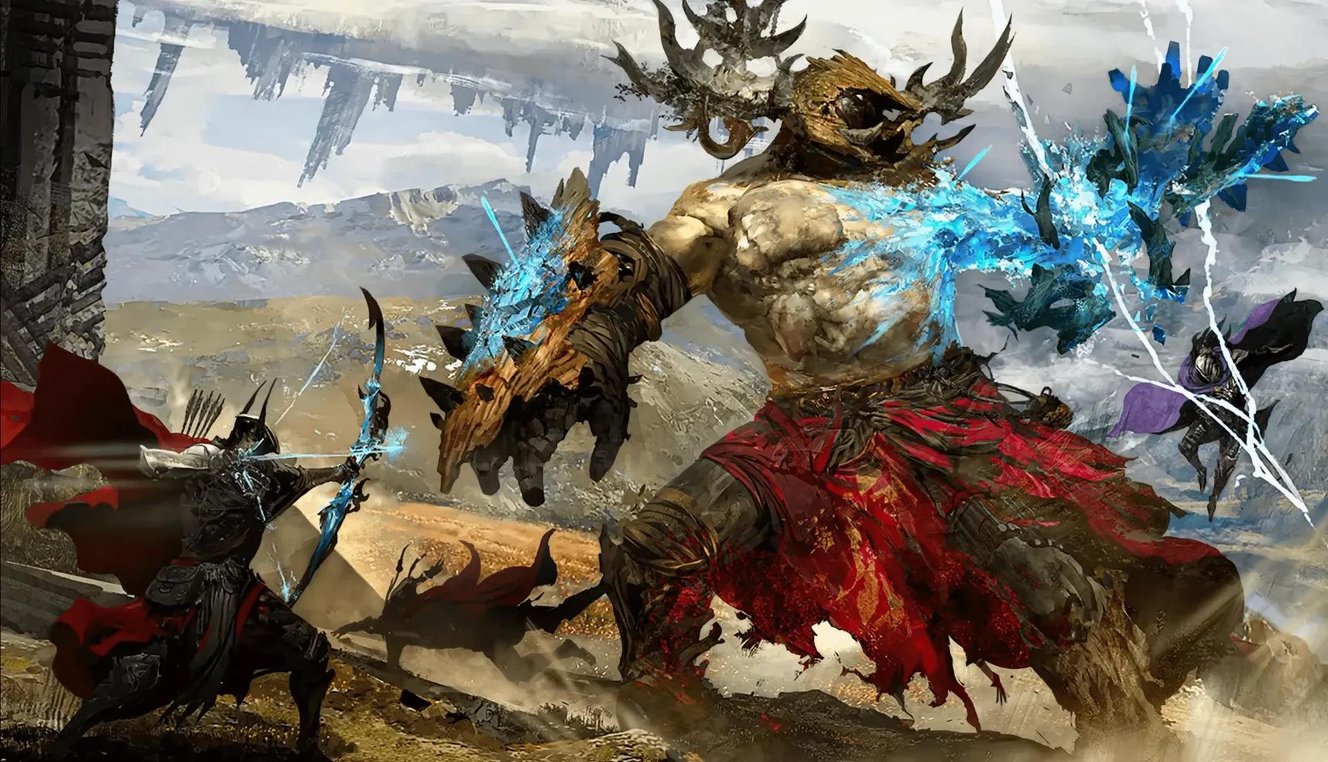Guild Wars 3 concept art made at start ...