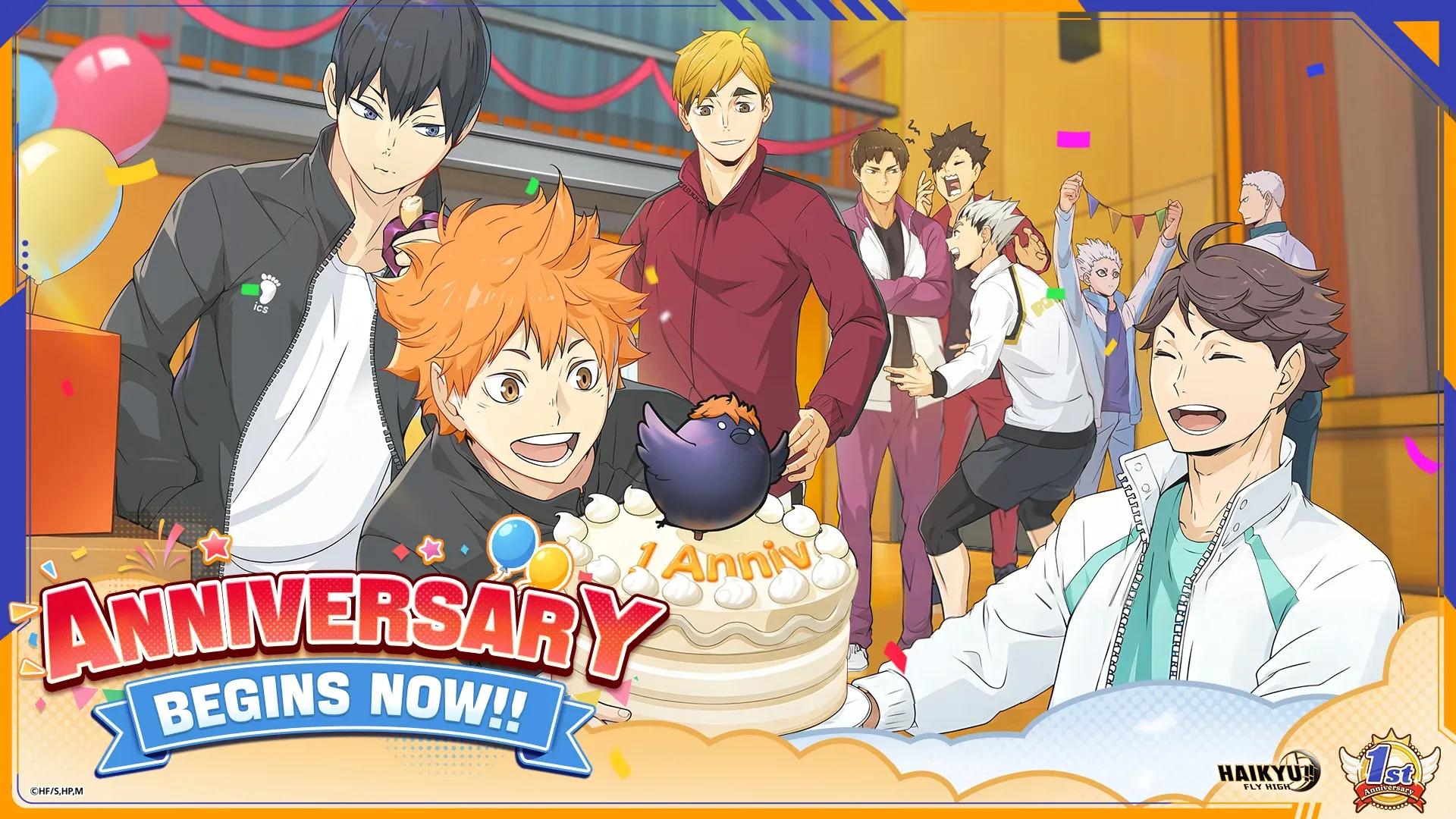 HAIKYU!! FLY HIGH Mobile Game Celebrates First Anniversary with New SP Characters and More - Crunchyroll News