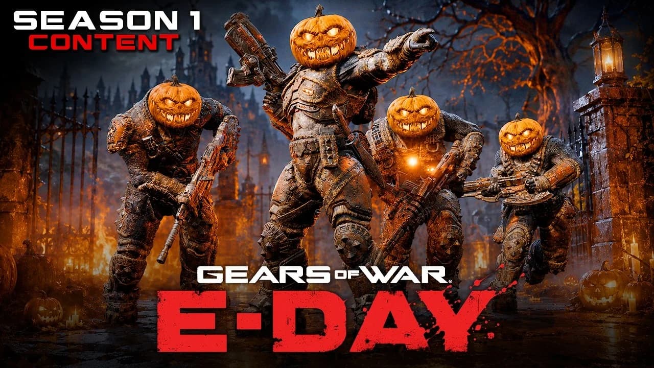 دليل فعالية الهالوين في Gears of War: E-Day: التحديات والمكافآت