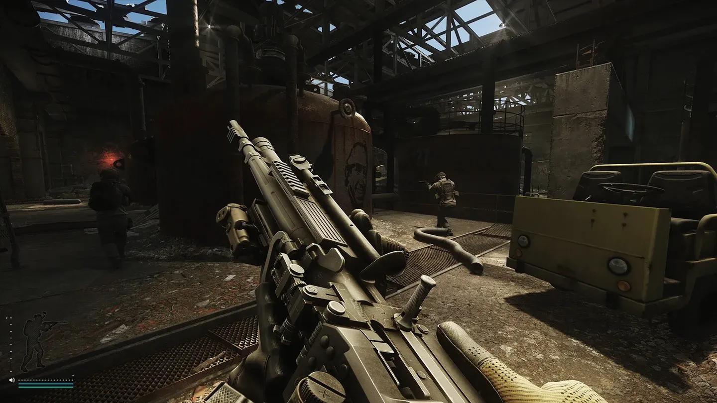 Black Division guards on patrol