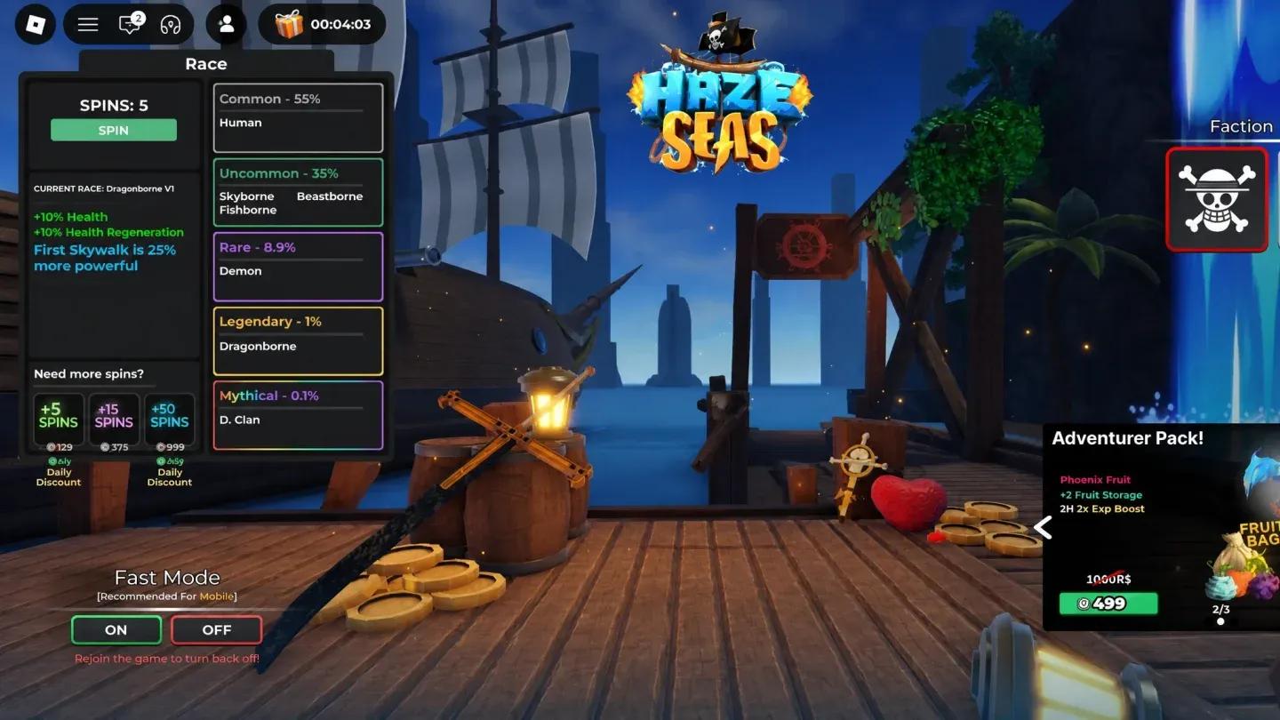 Fruit selection in Haze Seas