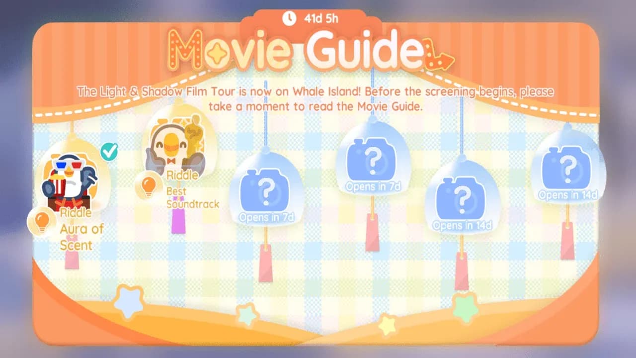 Activate bubbles via Movie Guide banner