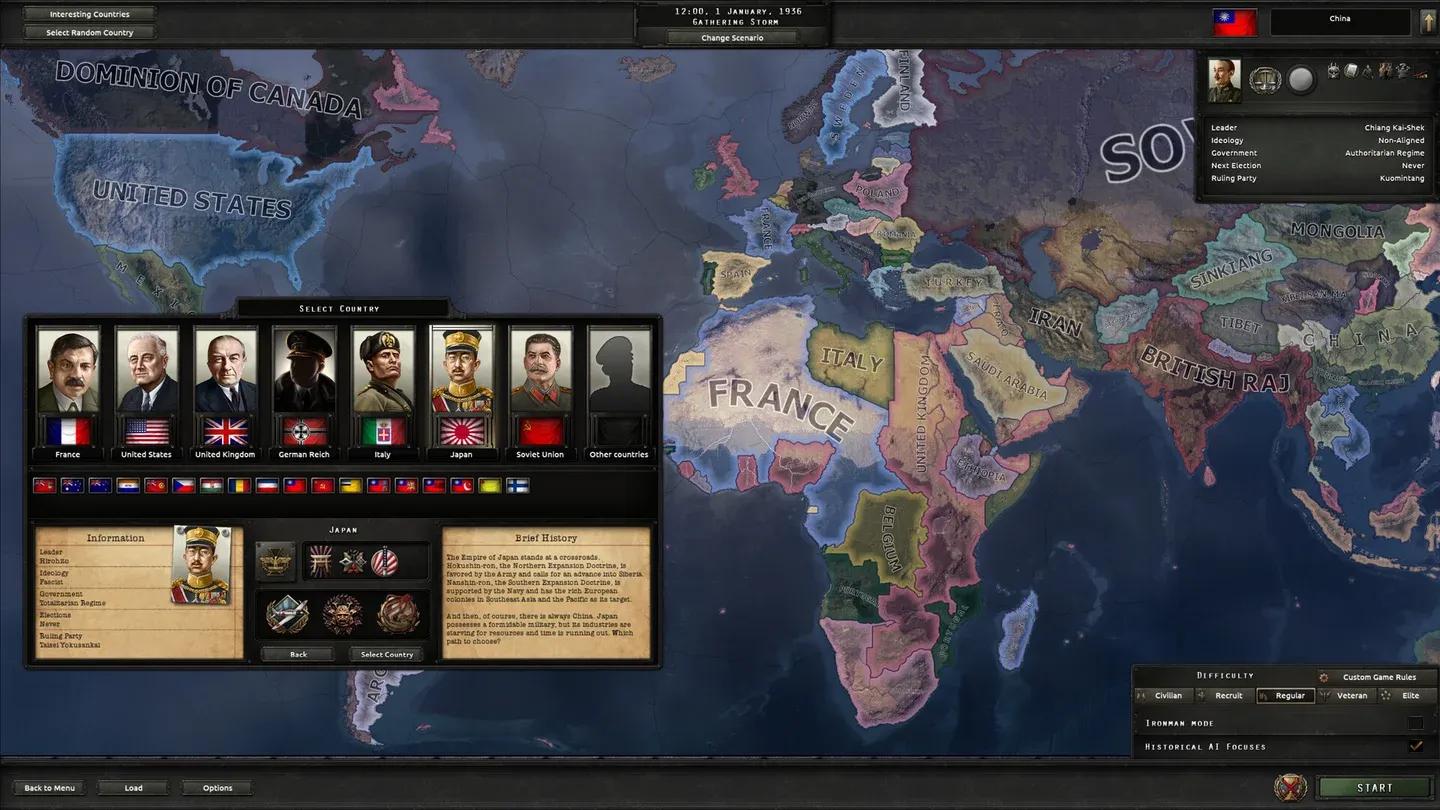 Hearts of Iron IV content image