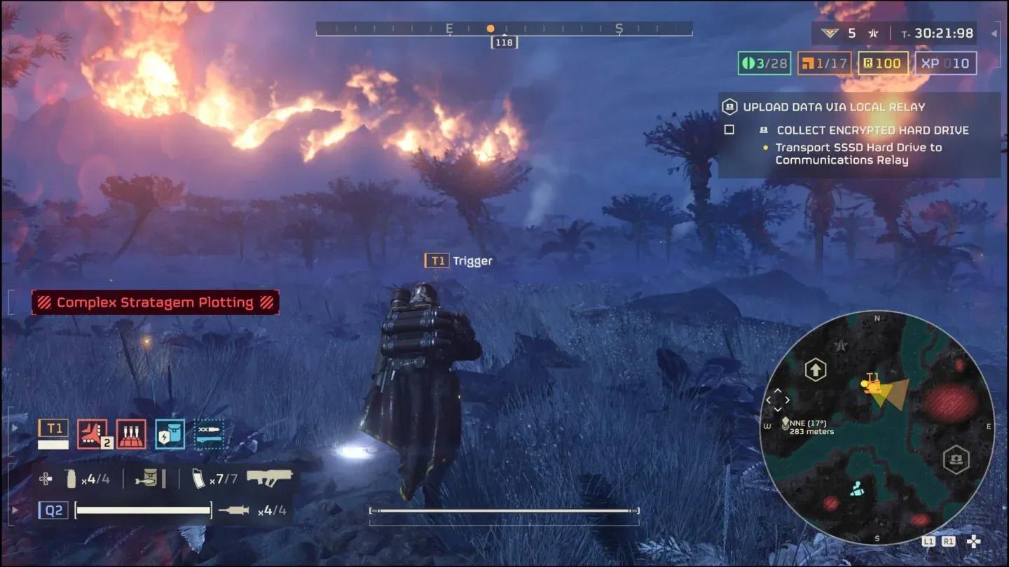 FLAM-40 loadout selection screen