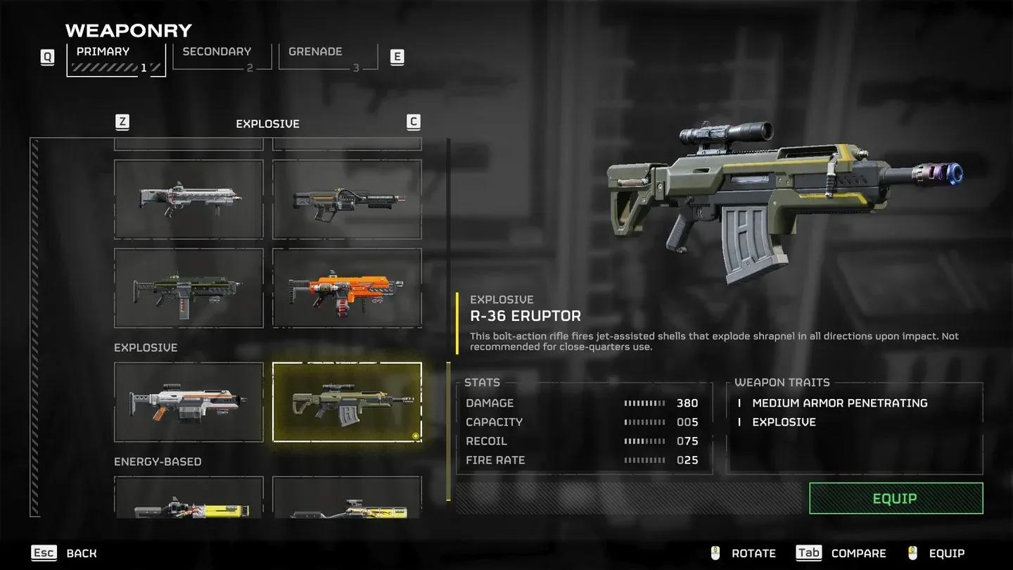 Eruptor animation cancel method