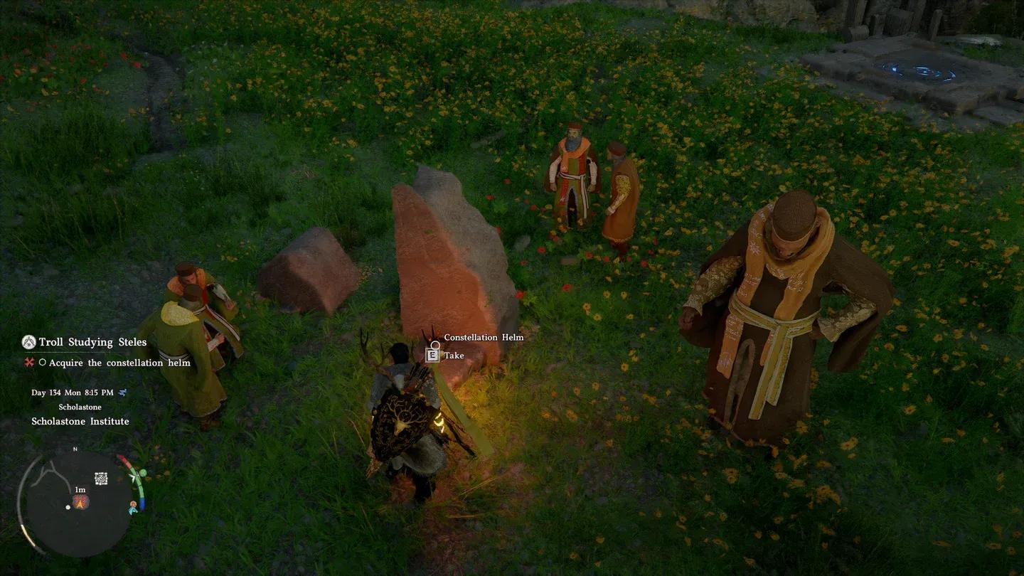 Observe each constellation at night