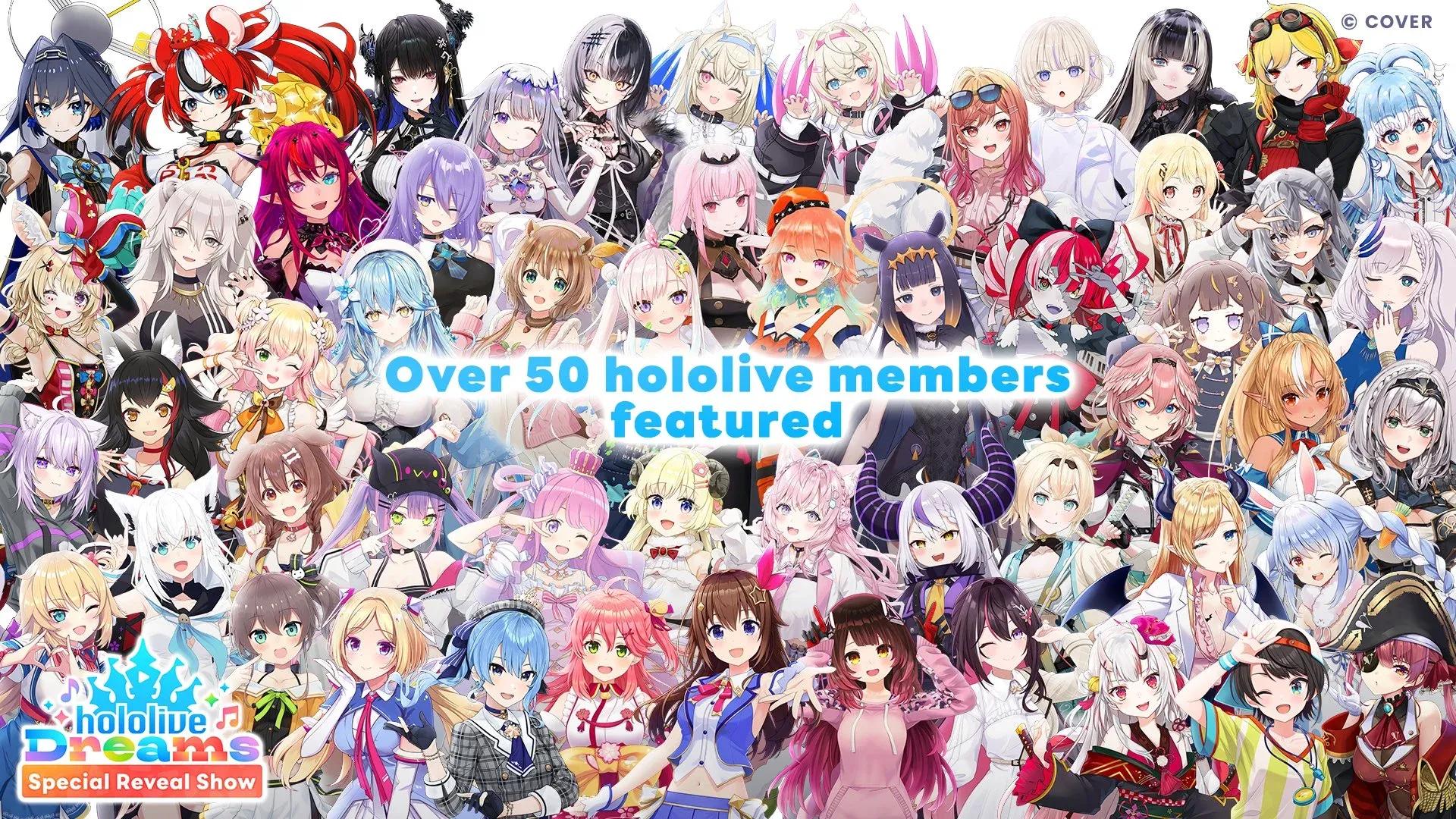 Hololive Dreams Rhythm game: Details and PV : r/VirtualYoutubers