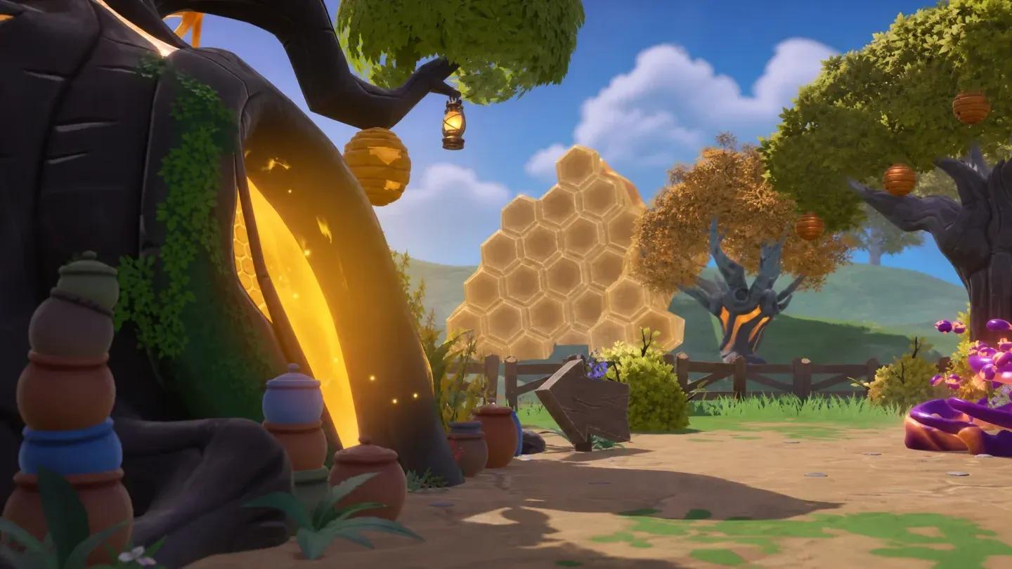 The Honeyglow Woods Tree Portal
