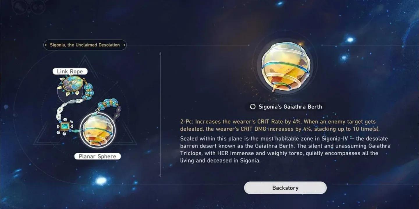 Planar Ornament set selection