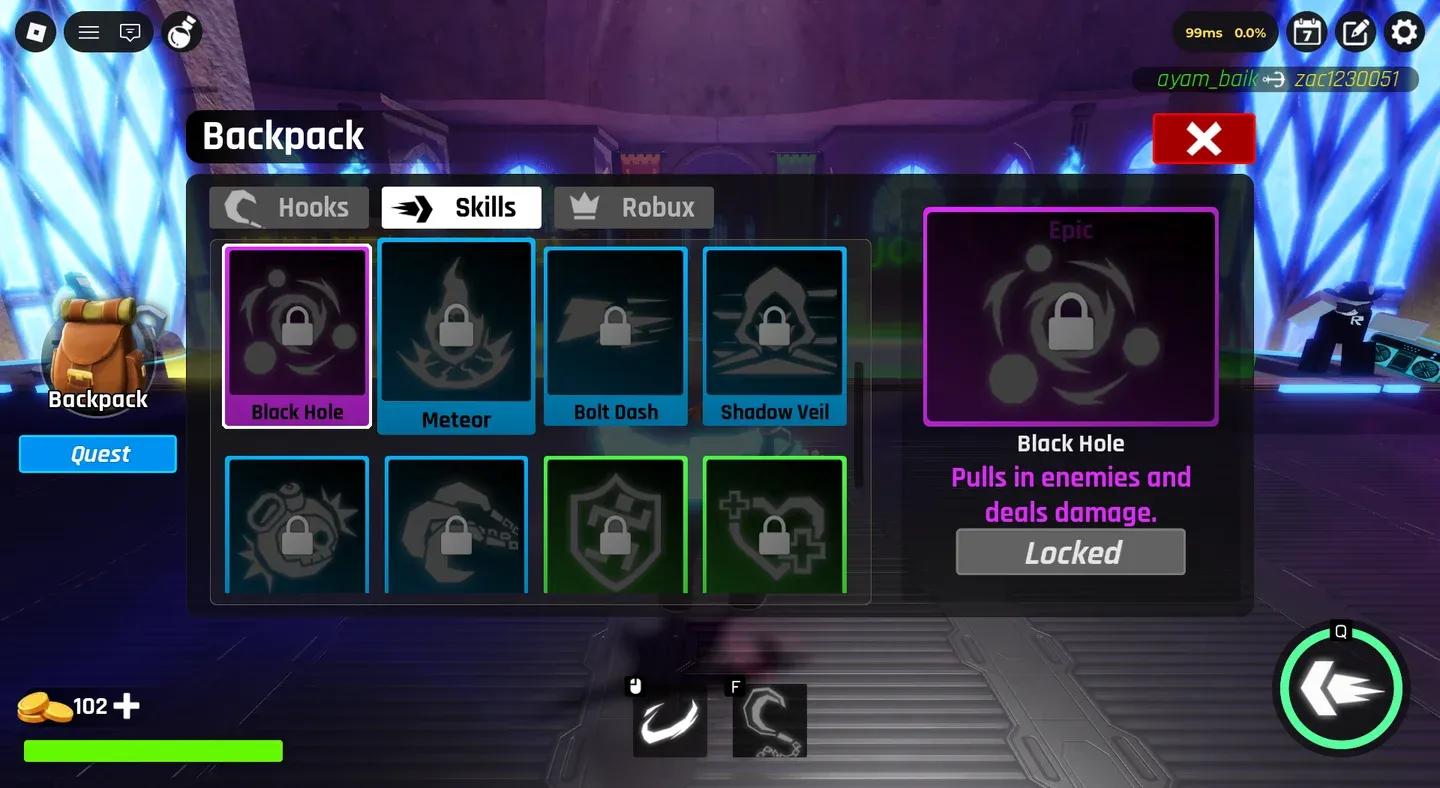 Black Hole skill in action