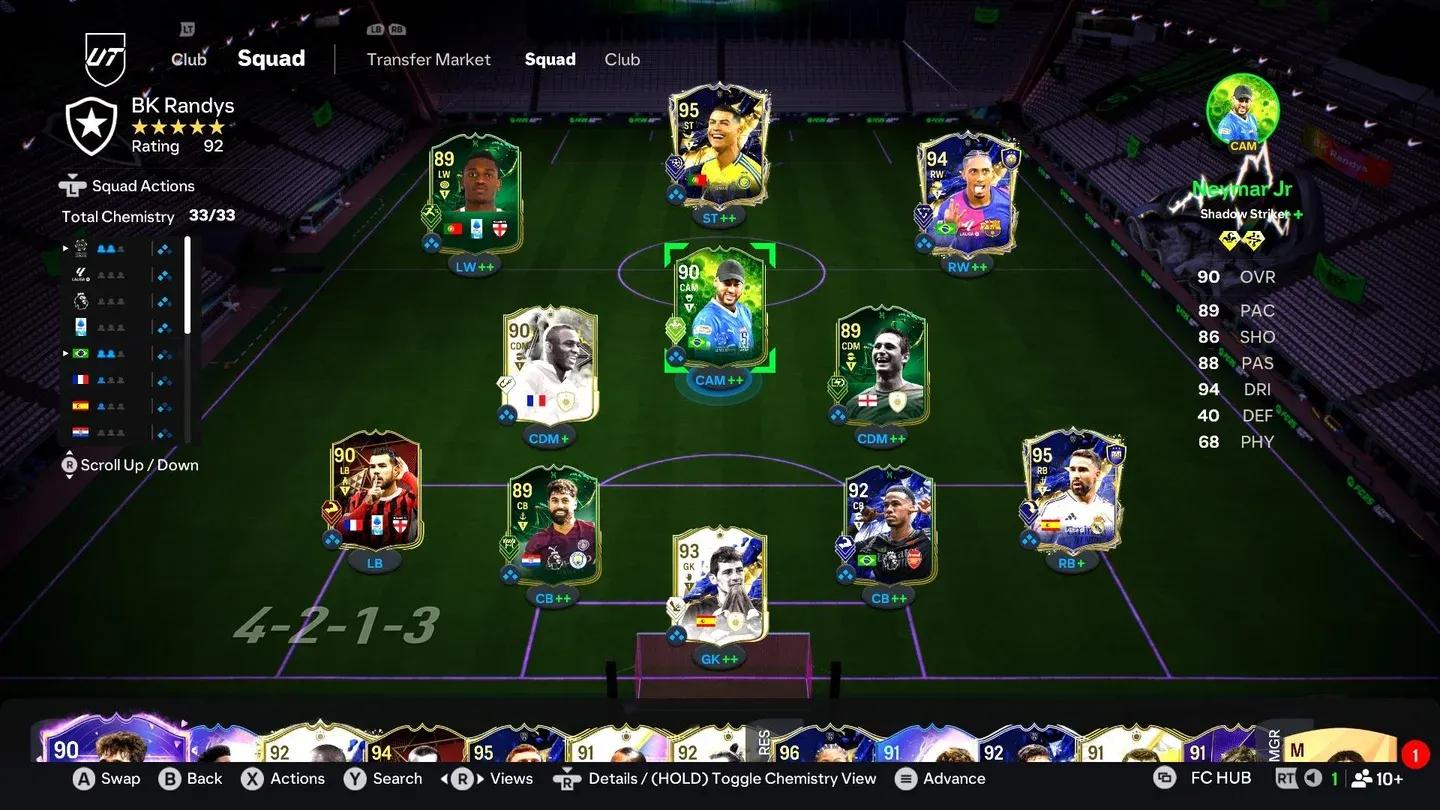FC 25 MLS club selection