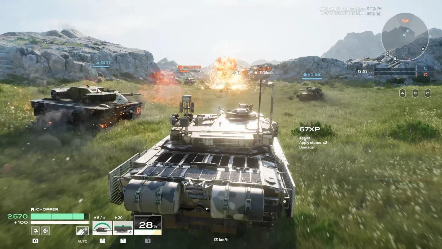 Hound's one-shot missile ability