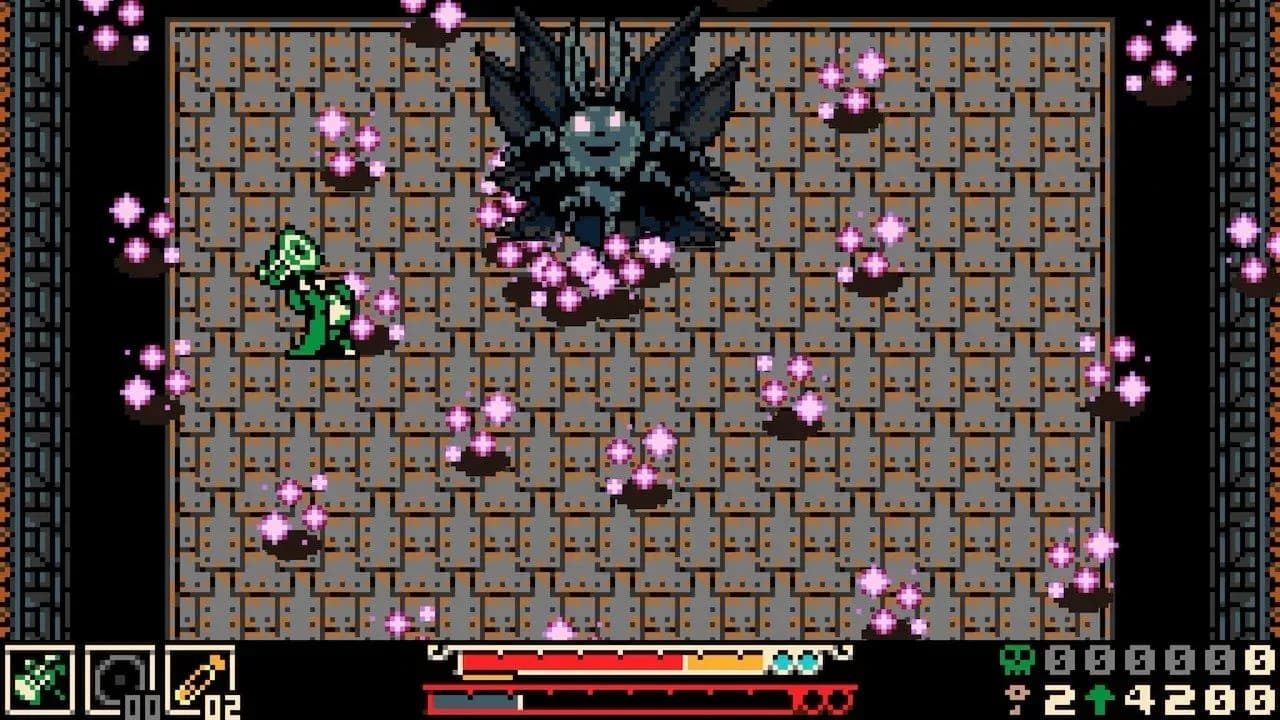 Dark Deluxy's arena-controlling spores