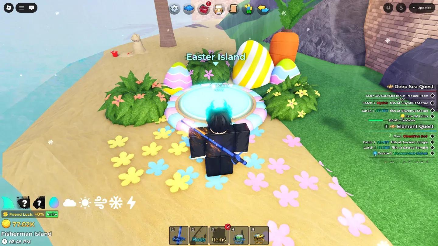 Start here: Easter Bunny NPC