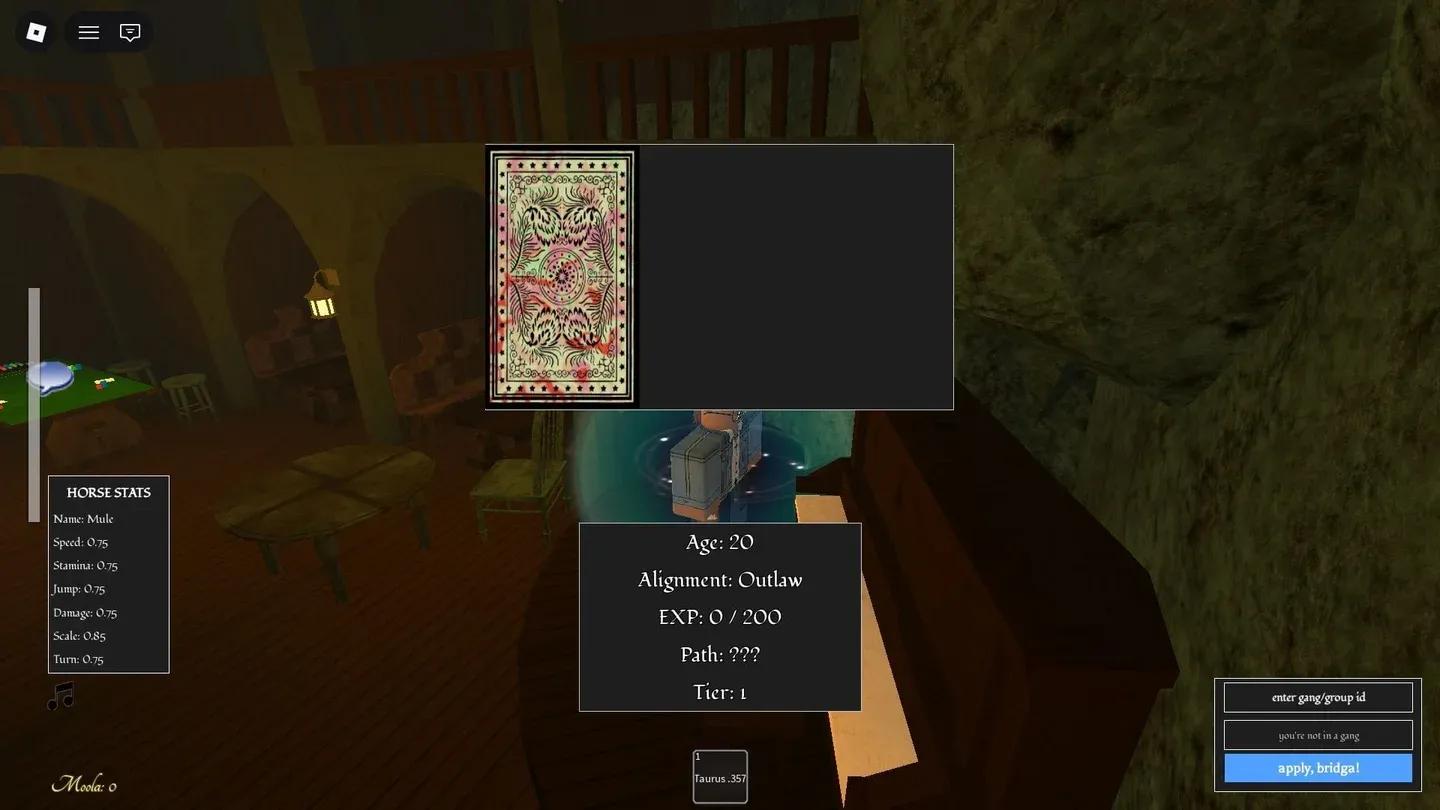 Gang ID entry in M menu