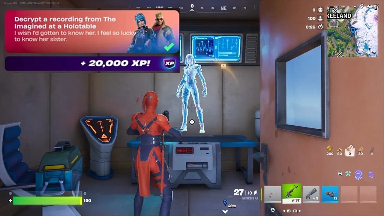 Holotable in Fortnite locations Quest ...