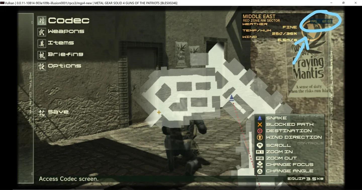 Nueva interfaz portátil de RPCS3