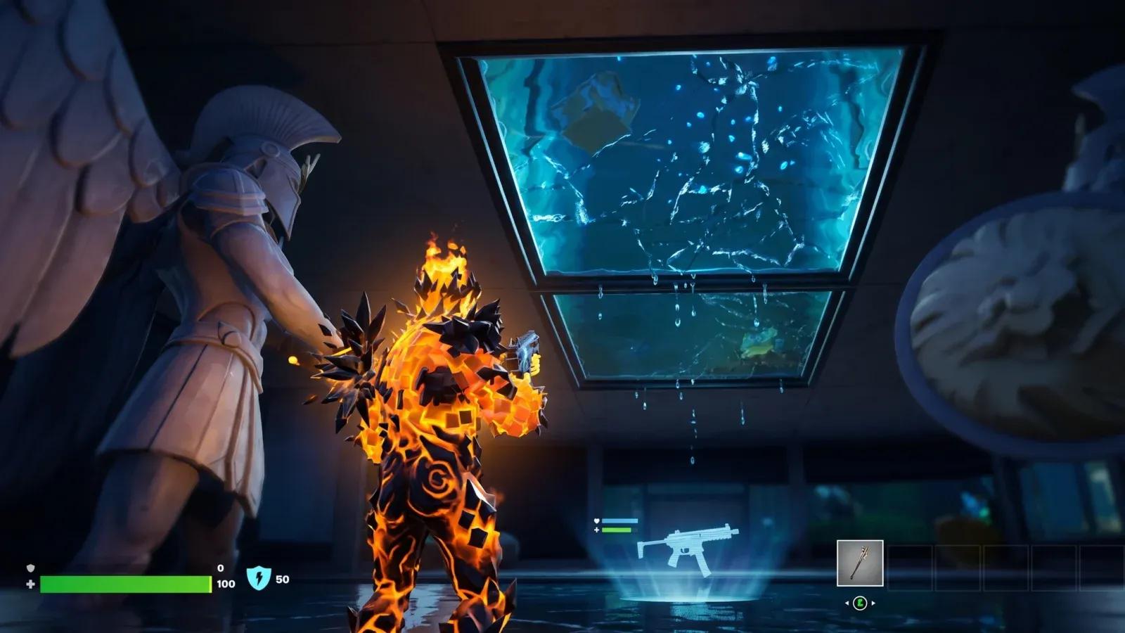 Fortnite Guide: How to Shatter Aquarium Vault