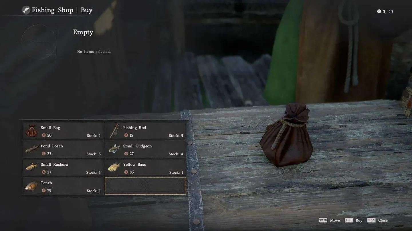 Hailard's fish shop stock