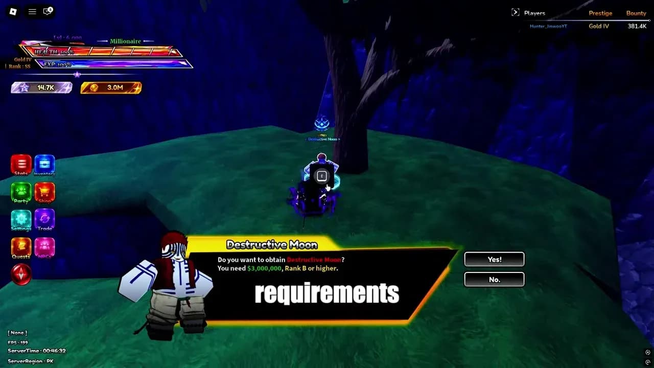 Check requirements before starting
