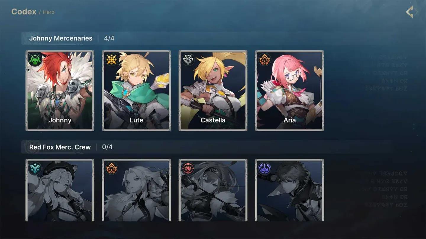 Full awakening character roster